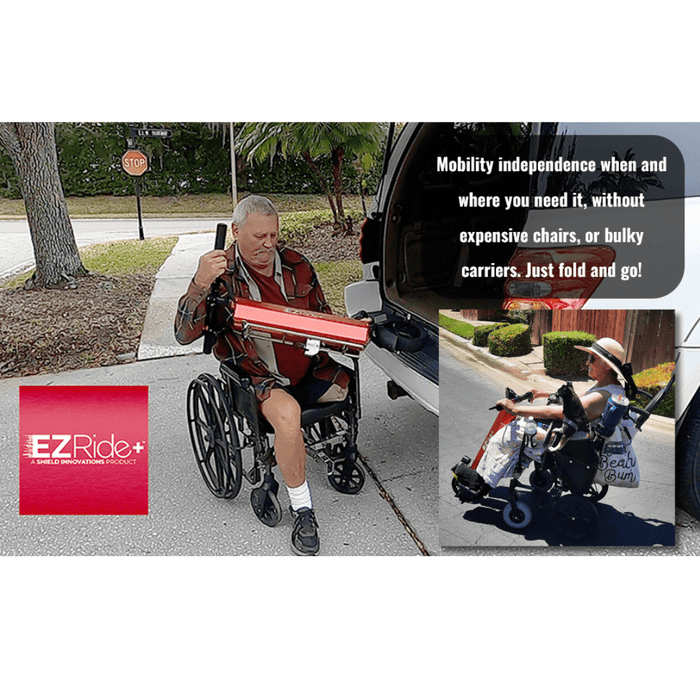 EZ Ride Wheelchair Power Assist Attachment