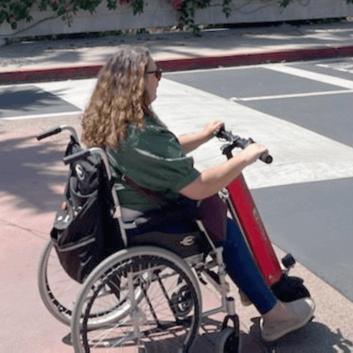 EZ Ride Wheelchair Power Assist Attachment