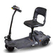 ShopriderEcho4-WheelFoldingMobilityScooterColorGrayFrontSideView