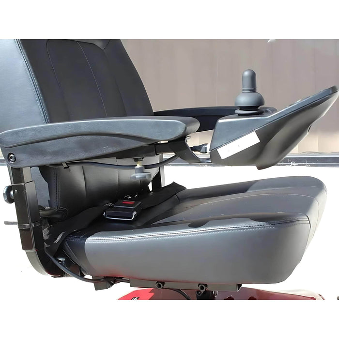 ShopRiderStreamerSportPowerChairSideViewControllerJoystick