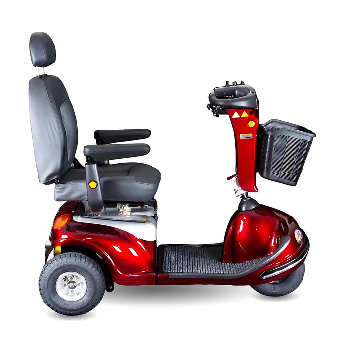 EnduroXL33WheelMobilityScooterColorRedRightSideView