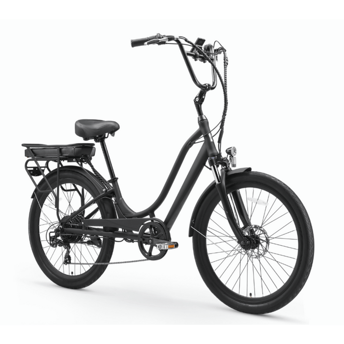 Sixthreezero Hybrid Electric Bike With Pedal Assist 26 Inch 500W 7 Speed Sixthreezero Hybrid Electric Bike With Pedal Assist 26 Inch 500W 7 Speed