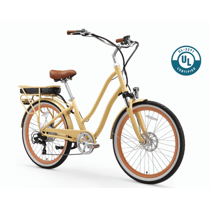 deluxe electric bicycle sixthreezero EVRYjourney 500w Deluxe Edition 2025, Navy
