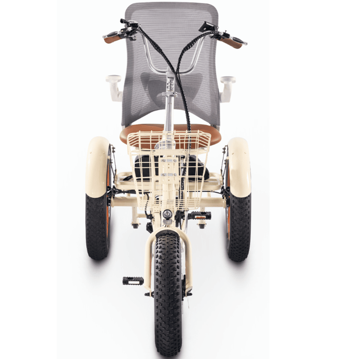 SimpleGlife750WattFatTireElectricTricycleFrontView