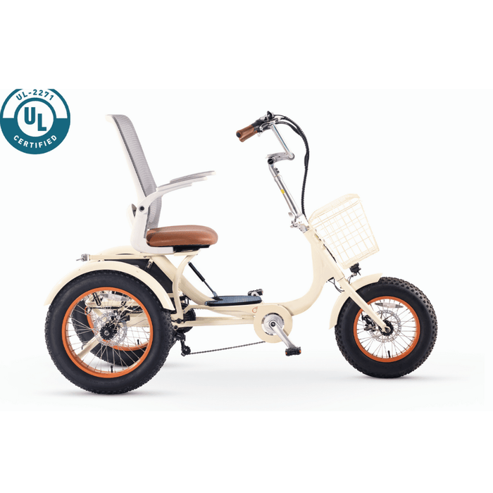 sixthreezero Simple Glide Fat Tire 750W Recumbent E Trike w/ Footrest sixthreezero Simple Glide Fat Tire 750W Recumbent E Trike w/ Footrest