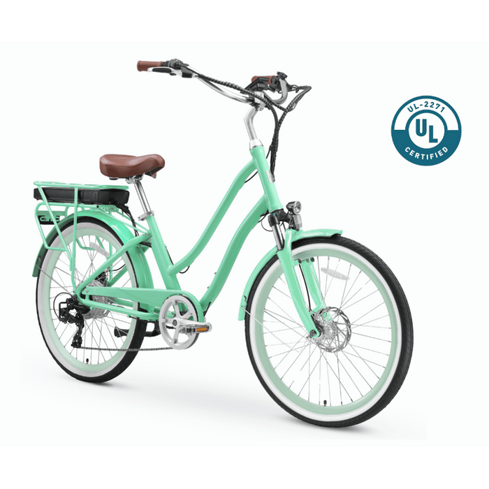 deluxe electric bicycle sixthreezero EVRYjourney 500w Deluxe Edition 2025, Navy