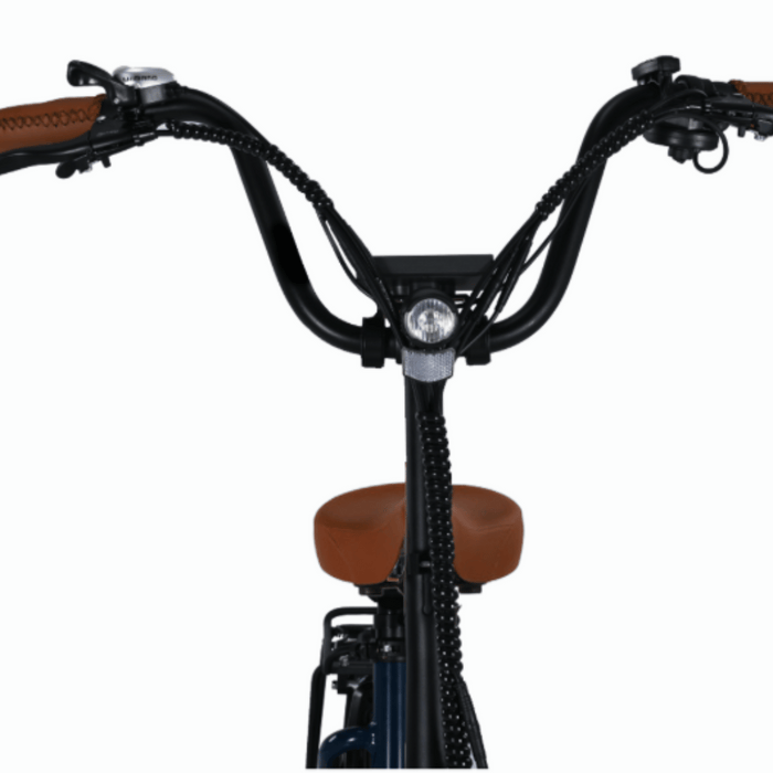 sixthreezero_Two_Front_Wheel_Electric_Bike_front_handle_bar