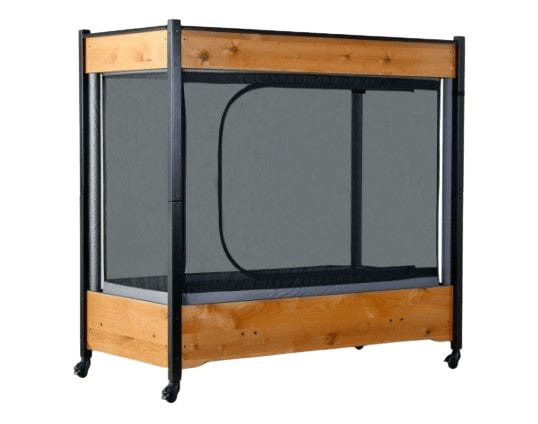 Sleep Safe Insight Side View Oak Finish Closed Door