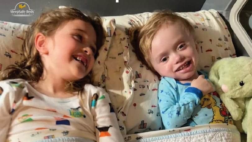 Sleep Safe Insight Bed Children Smiling