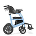 Triumph Prestige Rollator Chair Color Sky Blue Right Side View