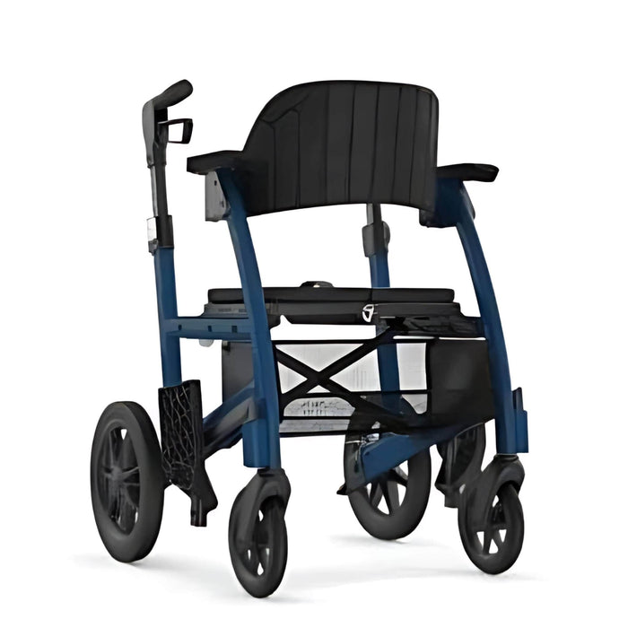 Triumph Prestige Rollator Chair Color Dark Blue Front View