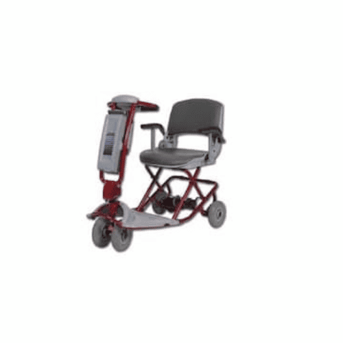 Tzora Feather Light Scooter Color Gray with Maroon