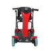 Tzora Lite E Fold Mobility Scooter Color Red Front View