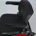 Tzora Lite E Fold Mobility Scooter Color Red - Color Black Chair with Armrest