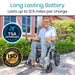 CompactPowerWheelchair-FoldableLongRangeTransportAid-LongLastingBattery