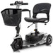 Vive 3 Wheel Mobility Scooter Color Silver