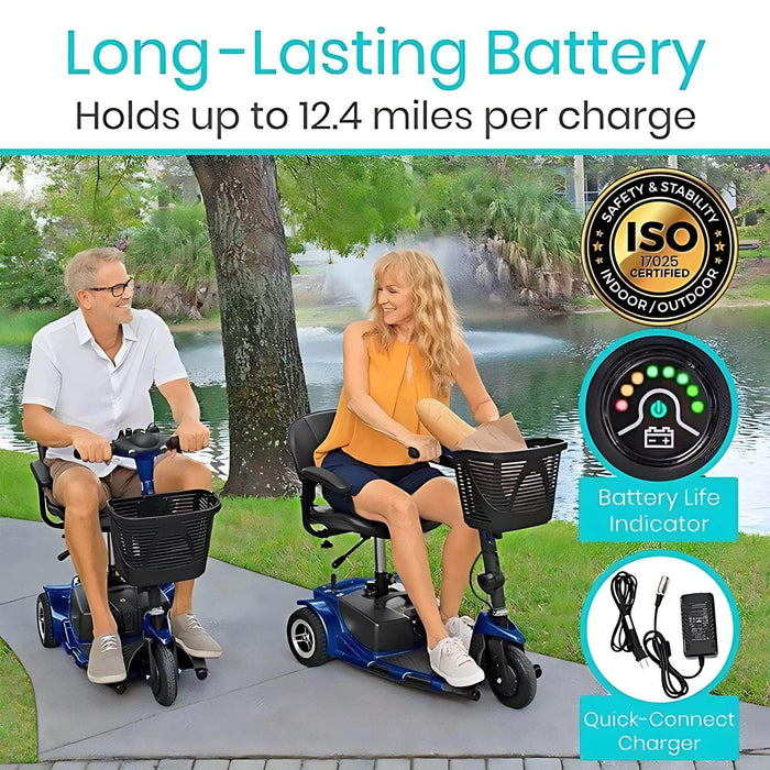 Vive3WheelMobilityScooterLong-lastingBattery