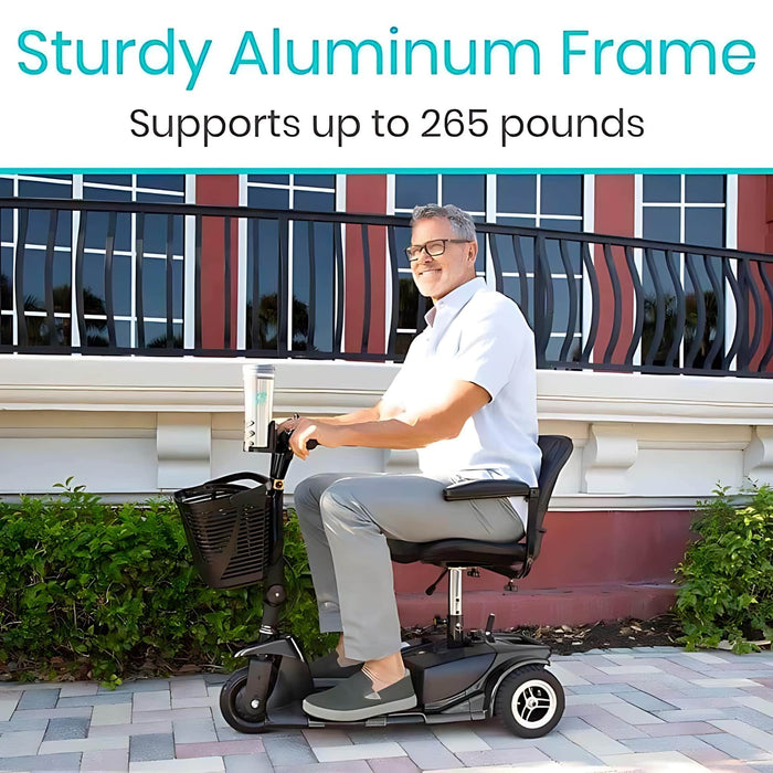 Vive3WheelMobilityScooterSturdyAluminumframe