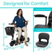 Vive3WheelMobilityScooterDesignForComfort