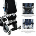 Phoenix II Standing Power Wheelchair knee belt and heel strap