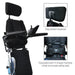 Phoenix II Standing Power Wheelchair adjustable headrest