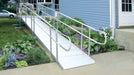 Aluminum Ramp with easy assembly for a residental building