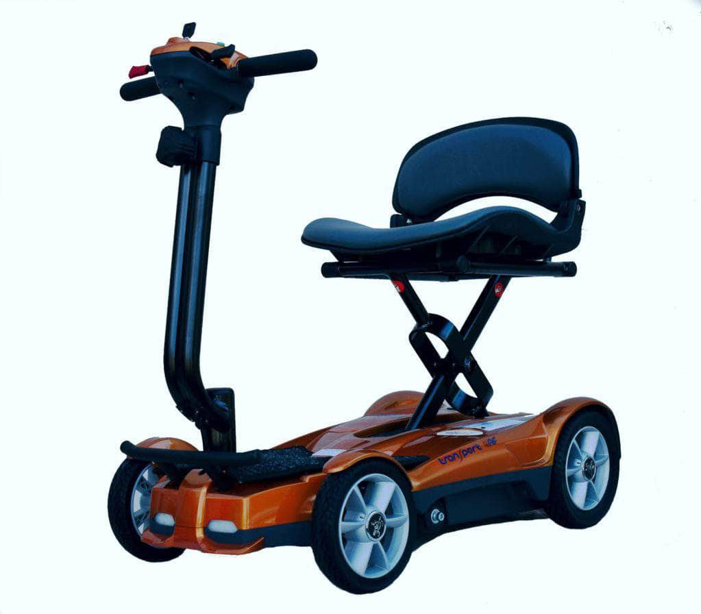 Buy EV Rider TranSport 4AF Folding Power Scooter - Get 10 Miles of ...