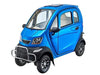 Q Runner Enclosed Mobility Scooter In Blue